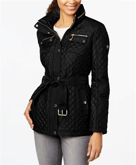 macy michael kors women's coat|More.